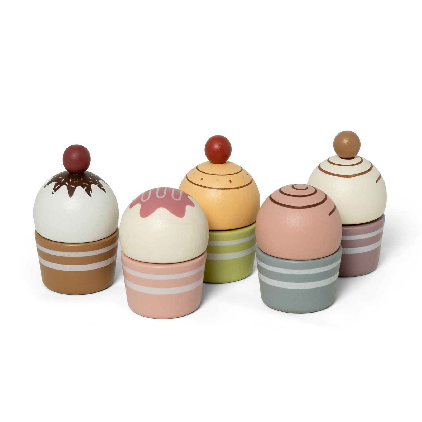 CUPCAKES ON CAKE STAND